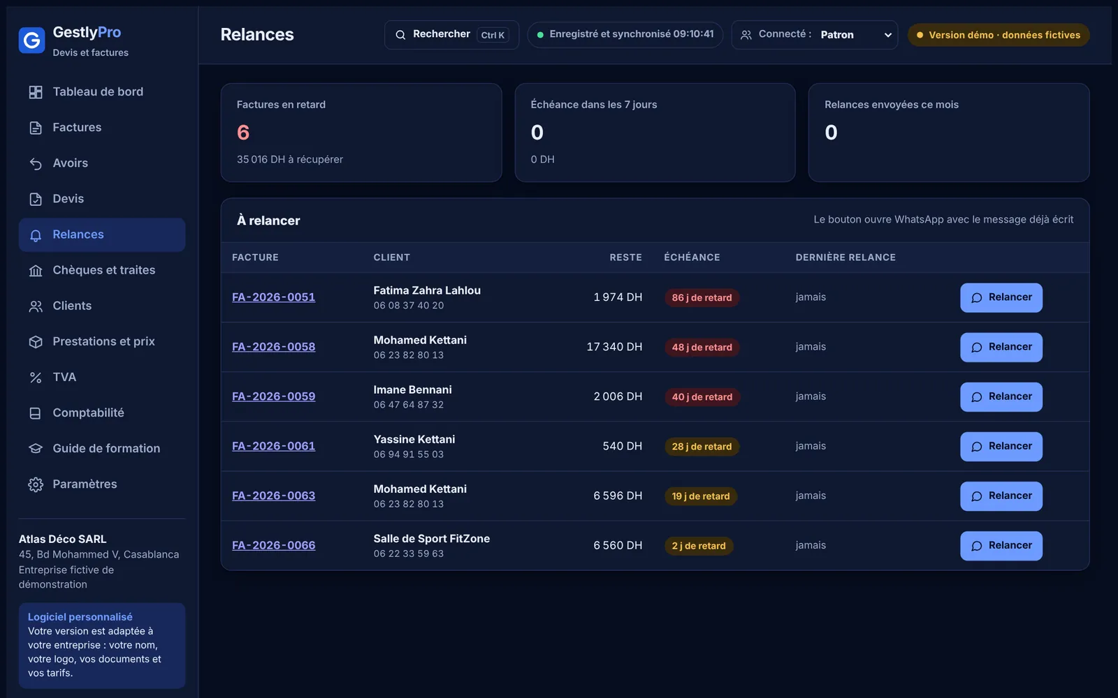Être payé plus vite — GestlyPro Factures